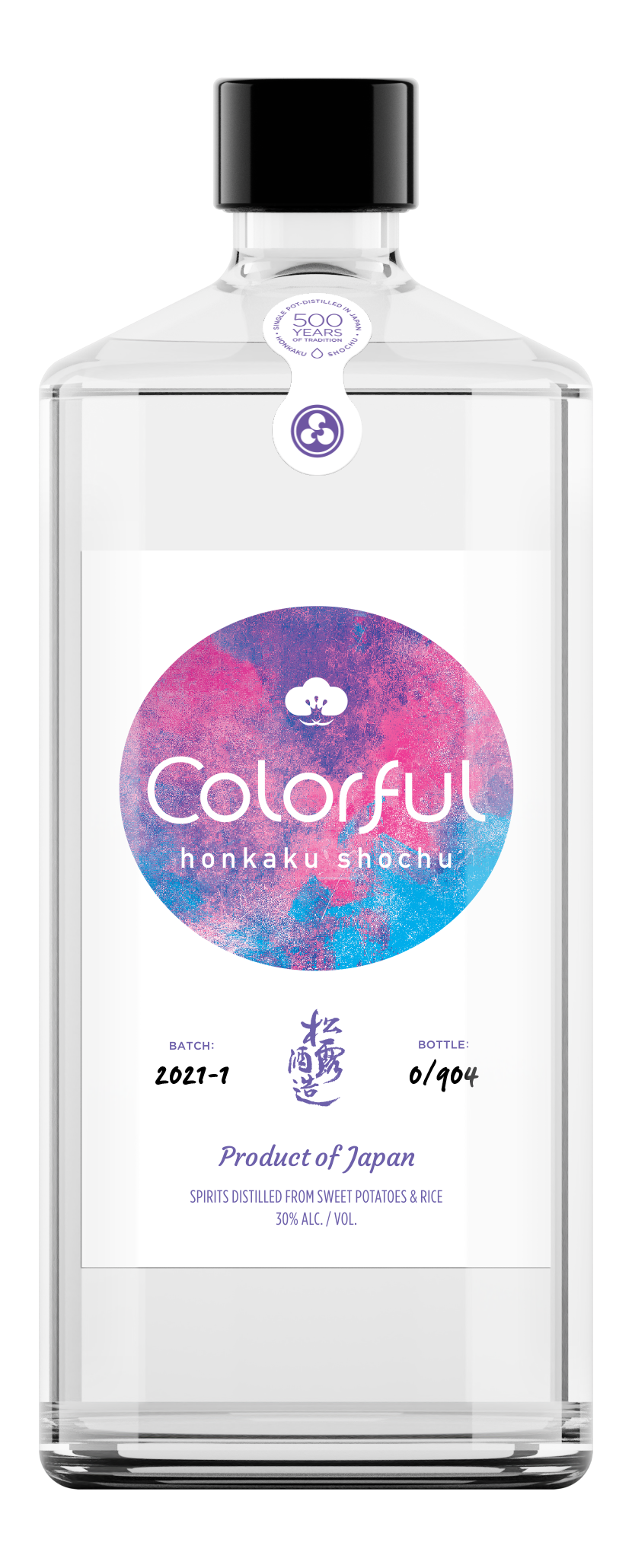 Colorful Honkaku Sweet Potato Shochu 750 ml